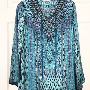 BELLE BY KIM GRAVEL BLOUSE